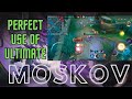 Moskov Mastery: Epic Ultimate Skill Clutch in Mobile Legends!#mlbb #moskov 