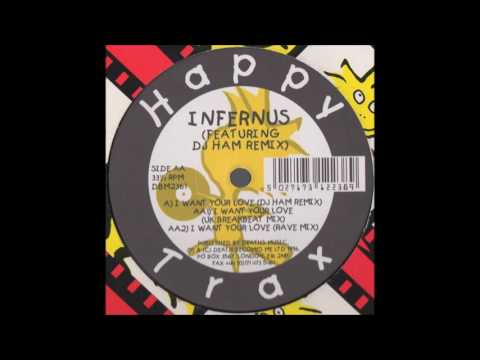 Infernus — Infernus - I Want Your Love (UK Breakbeat remix)