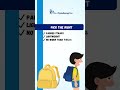 Back to School Backpack Tips! #shorts #ytshorts #newhopephysiotherapy #canada #backpack