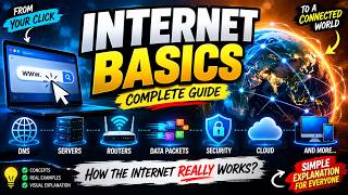 Internet Basics 🌐 | How the Internet REALLY Works | Complete Guide for Everyone