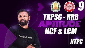 HCF and LCM in Tamil I RRB NTPC I TNPSC I APTITUDE I shortcuts basics and tricks