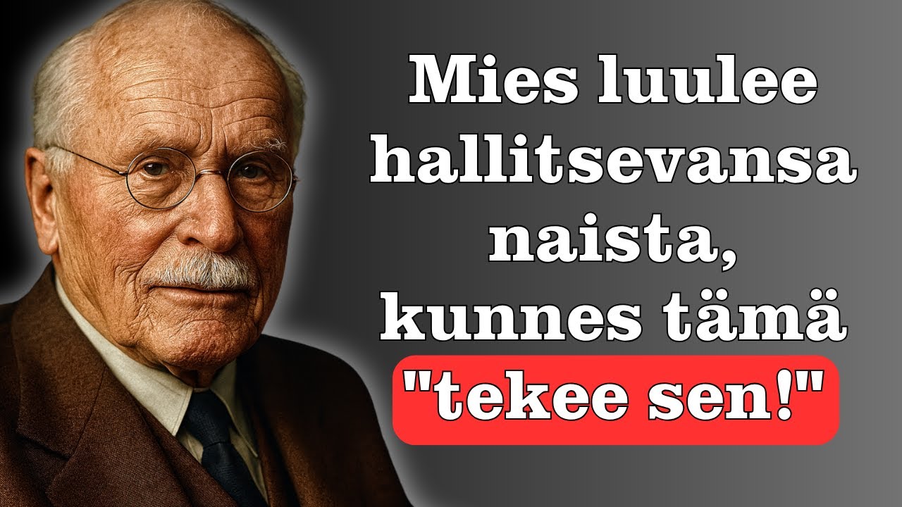 Näin estät miestä pelaamasta tunteillasi – tyyni ja jämäkkä malli | Carl Jung
