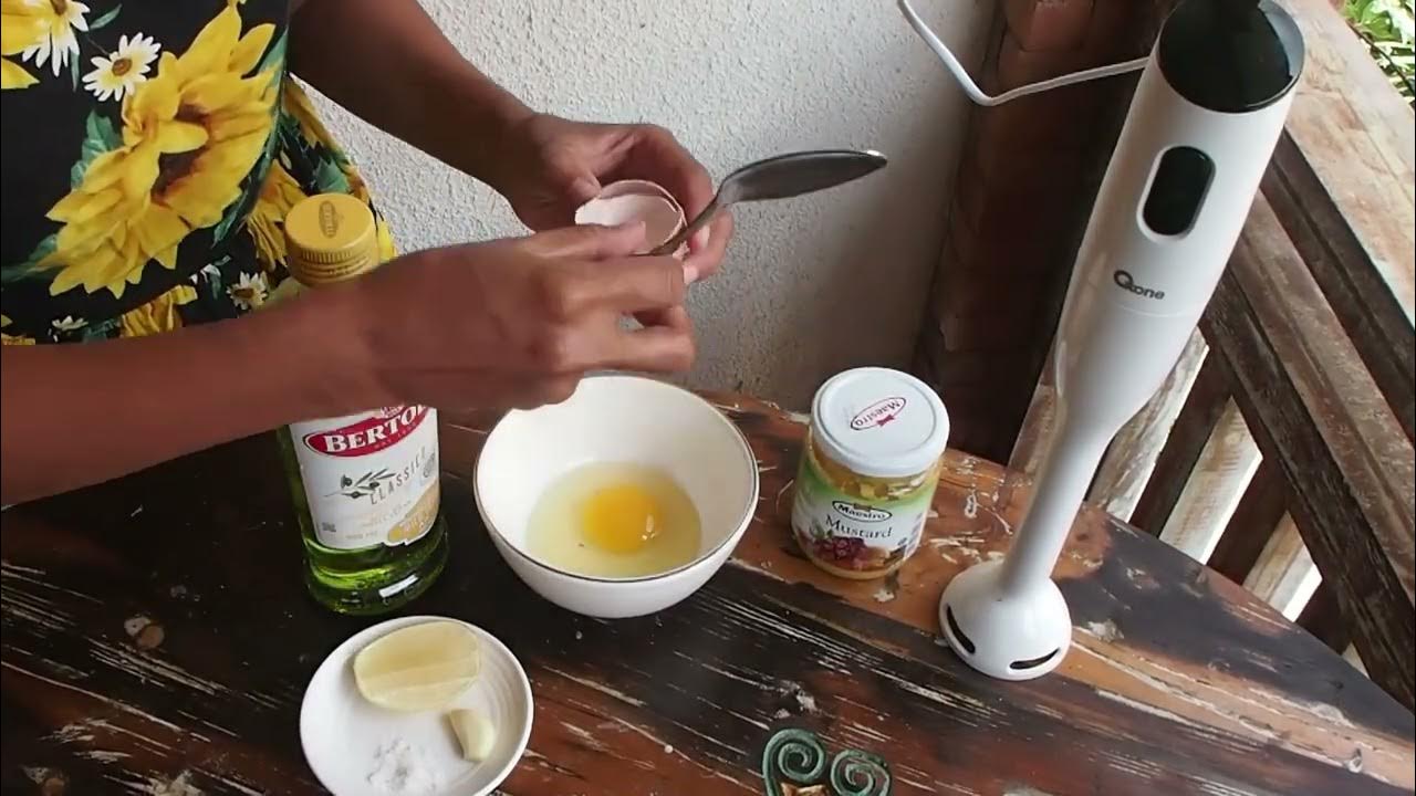 UNBOXING OXONE HAND BLENDER OX141 REVIEW OX141 MAYONAISE HOMEMADE