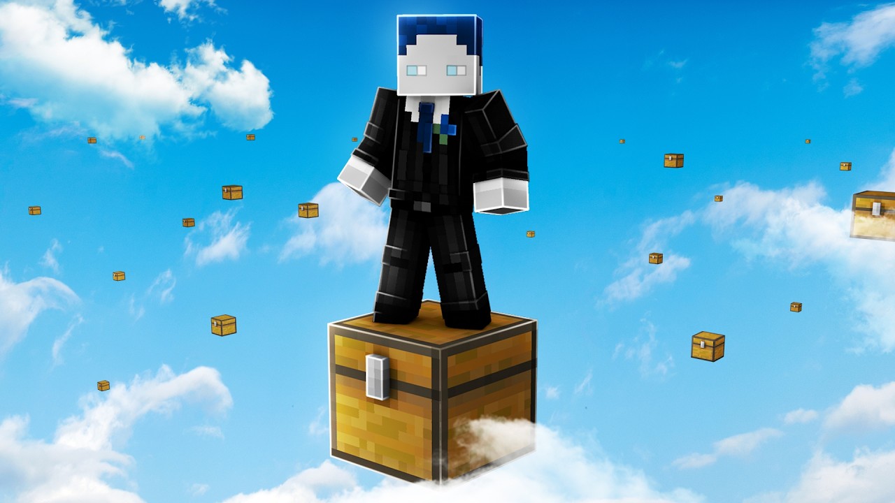 MEINE MINECRAFT WELT BESTEHT NUR AUS KISTEN... (XXL PROJEKT START)