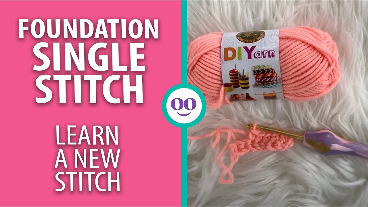 HAPPILY HOOKED STITCH TUTORIAL FOUNDATION SINGLE CROCHET YouTube