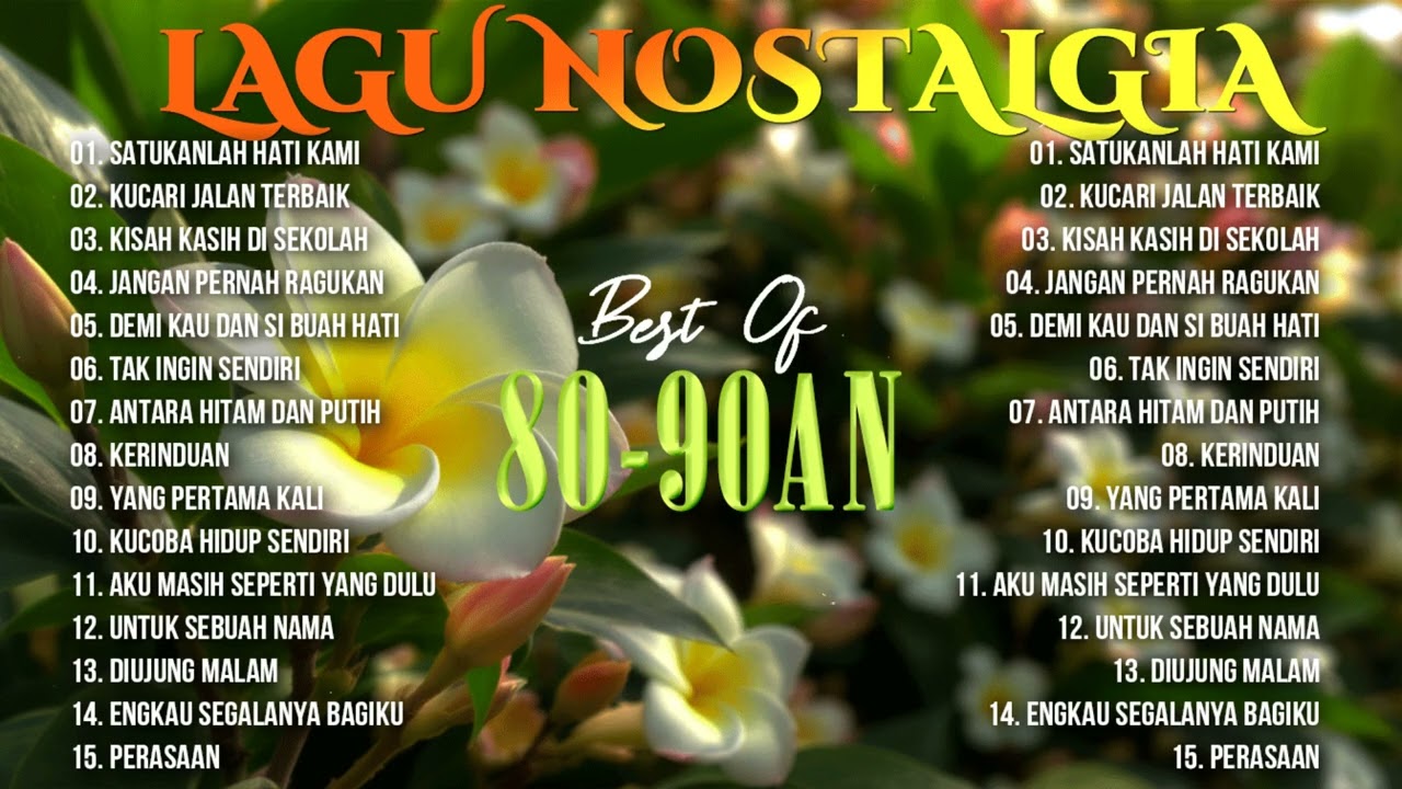 Lagu Kenangan Indonesia Terpopuler | Golden Hits 80an 90an