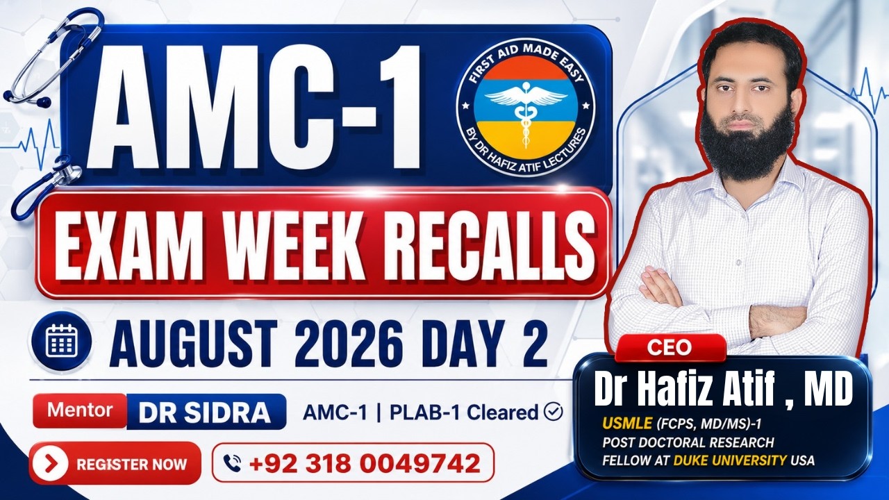 📢 AMC-1 Exam Week — AUGUST 2026 | Day-2 Recalls | FAME PLATFORM