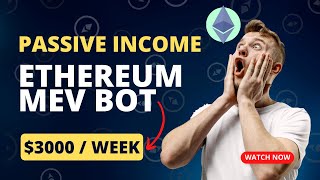 Ethereum MEV Bot Easy Guide || Sandwich Bot || 25 APRIL 2023 || ✨ UPDATED ✨|| $3000 / WEEK Ethereum MEV Bot Easy Guide || Sandwich Bot || 25 APRIL 2023 || ✨ UPDATED ✨|| $3000 / WEEK