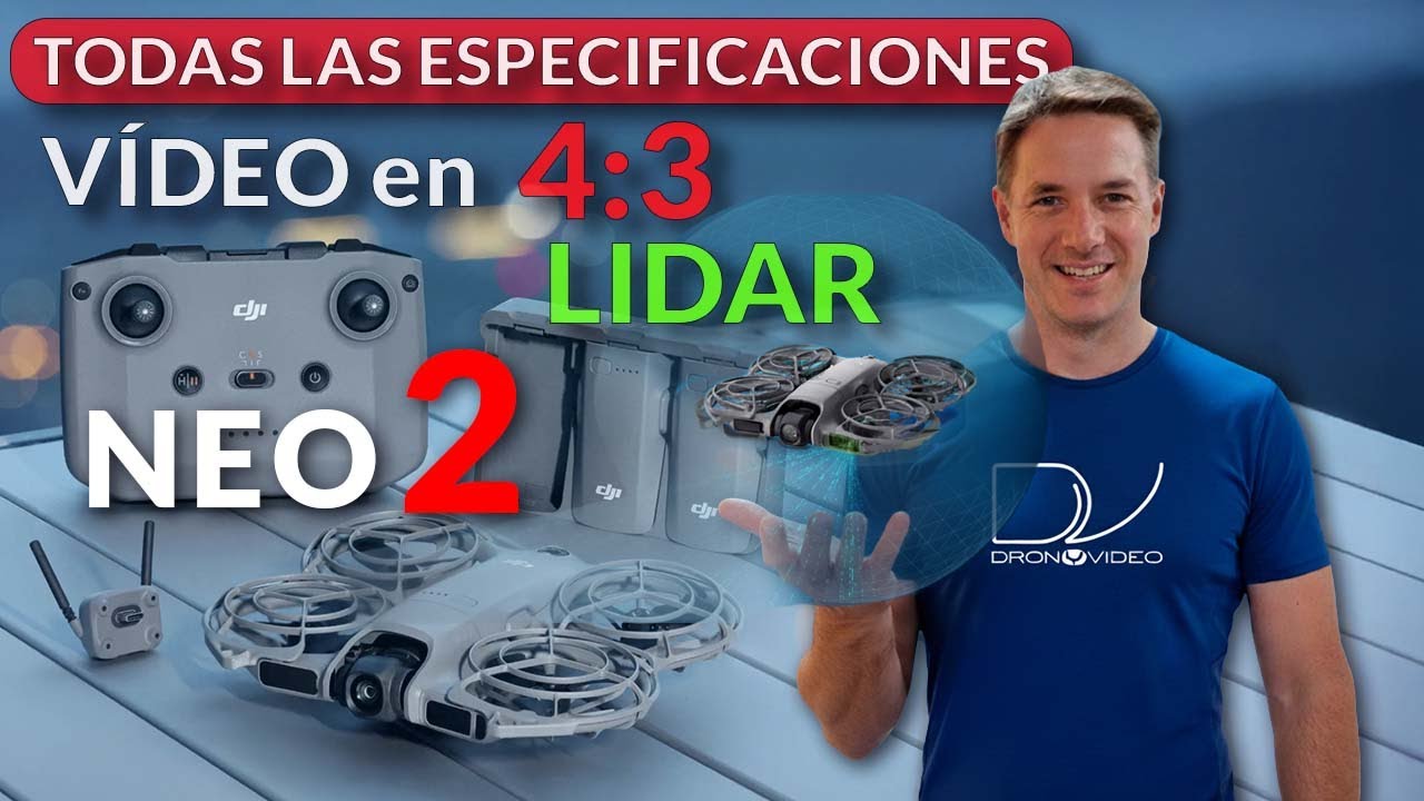 🔴 DJI NEO 2 - (TODAS las ESPECIFICACIONES) de este Dron