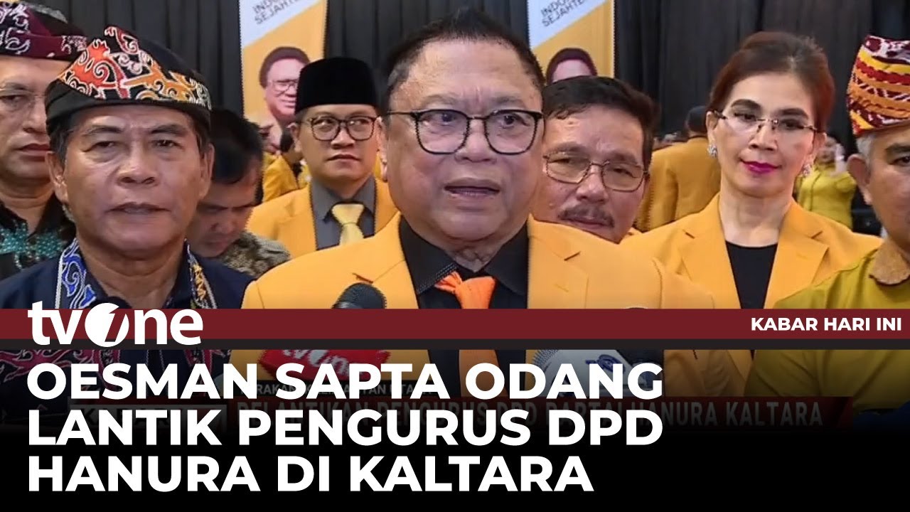 Pelantikan Pengurus DPD Partai Hanura Kaltara | tvOne