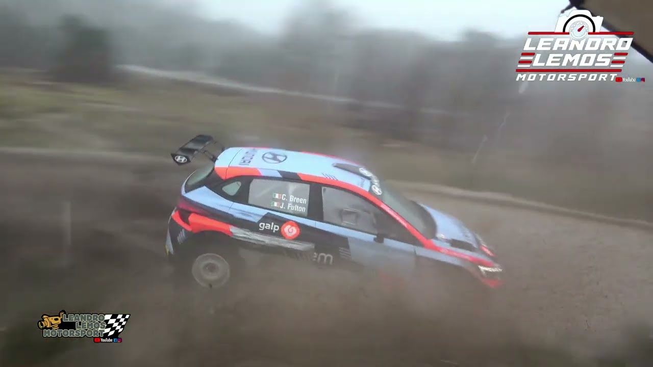 Craig Breen & James Fulton | Test ERC Rally Serras de Fafe 2023 | Hyundai i20 N Rally2 | Full HD 🌧