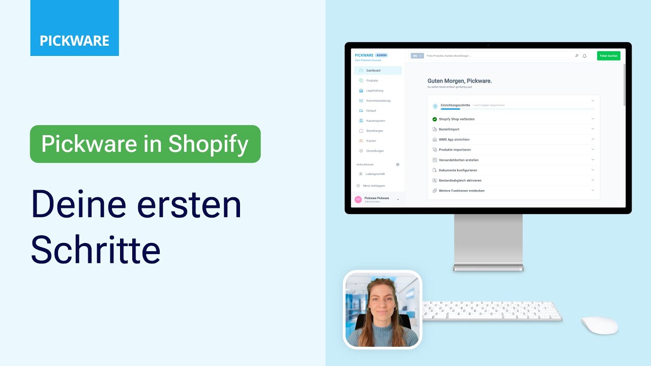 Pickware für Shopify | Testbestellung anlegen | Tutorial 2/4