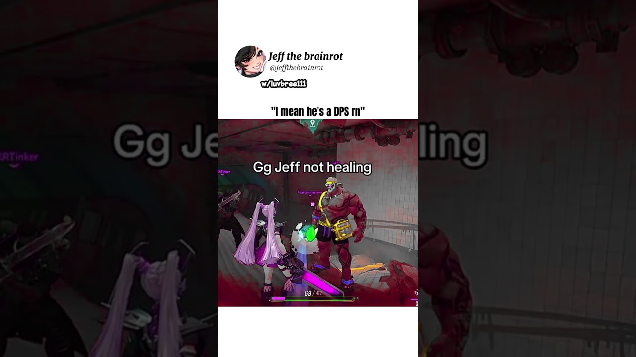 GG No HEALS from Jeff 🔥 💀 