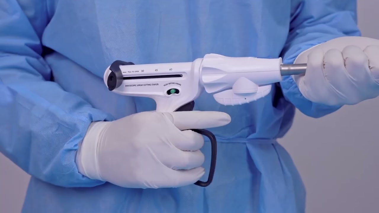 How to Use a Linear Cutter Stapler | Surgsci