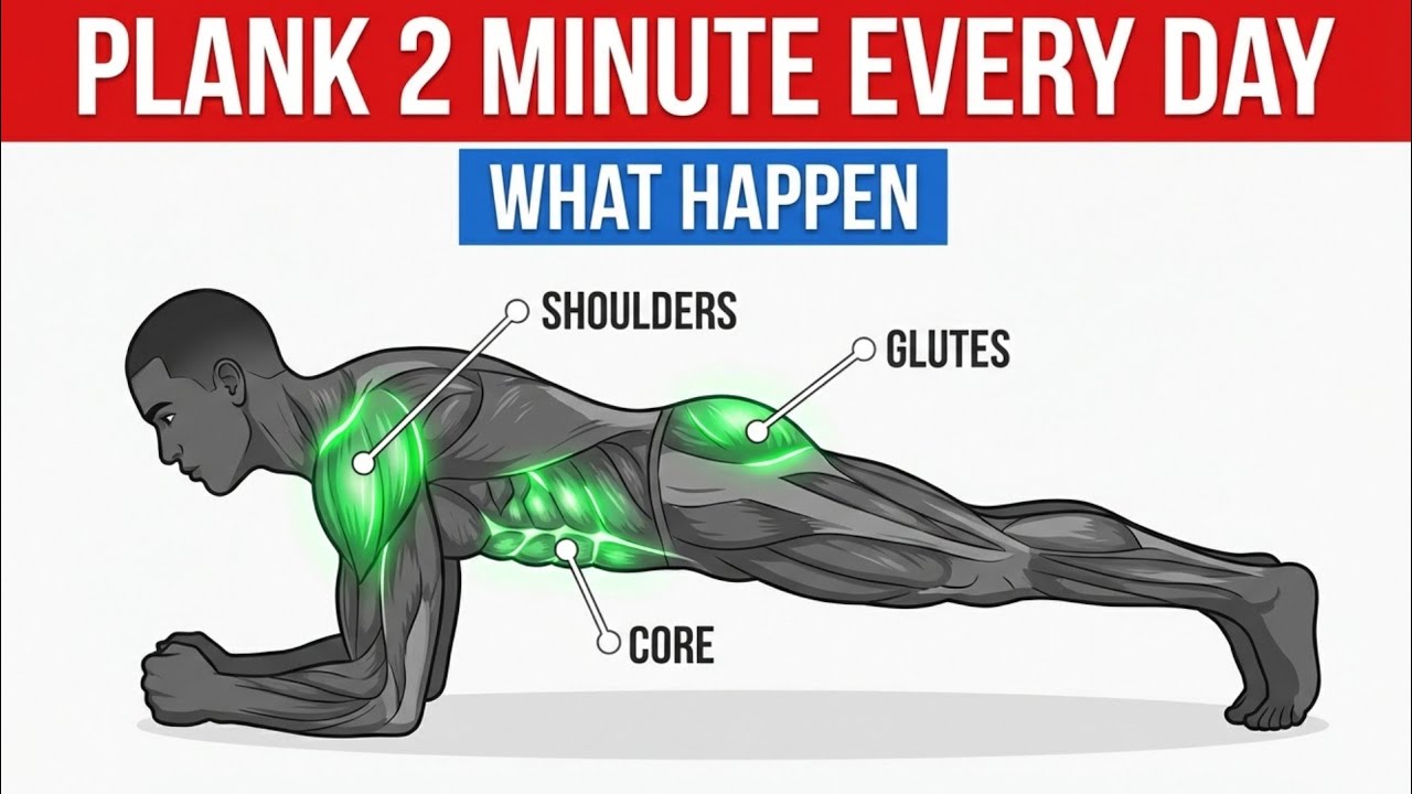 What Would Happen If You Did a 2-Minute Plank Every Day?