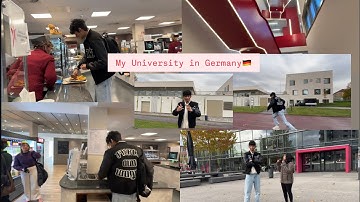 What Campus Life Looks Like at TU Chemnitz 🇩🇪 | Indian Student Vlog |Mensa & Sports Complex