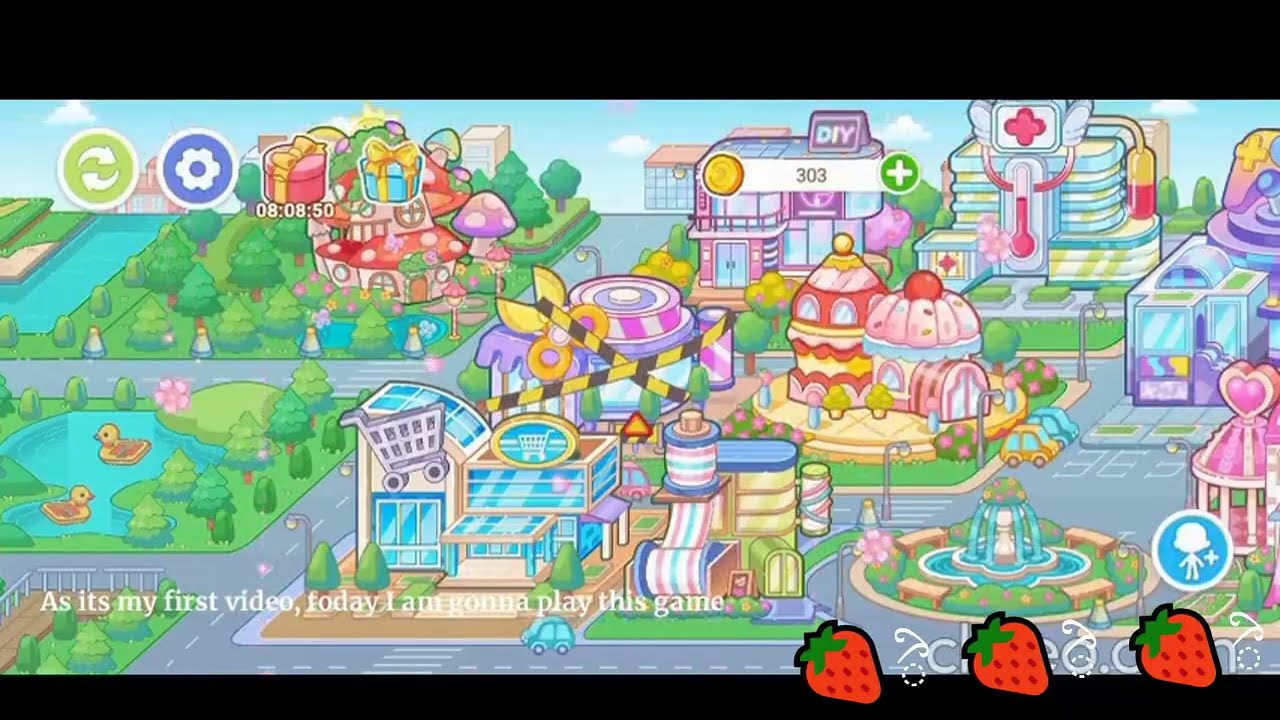 Lets play Candyville Avatar world City! Its my first gaming video