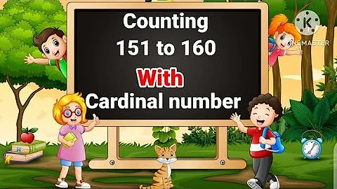 Number Name/Number Names 151to160/Number with Spelling /Number 151 to 160 spelling