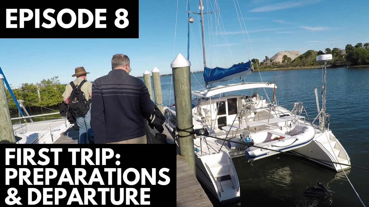 Family Sailing Vlog Episode 8 First trip Preparations & Departure