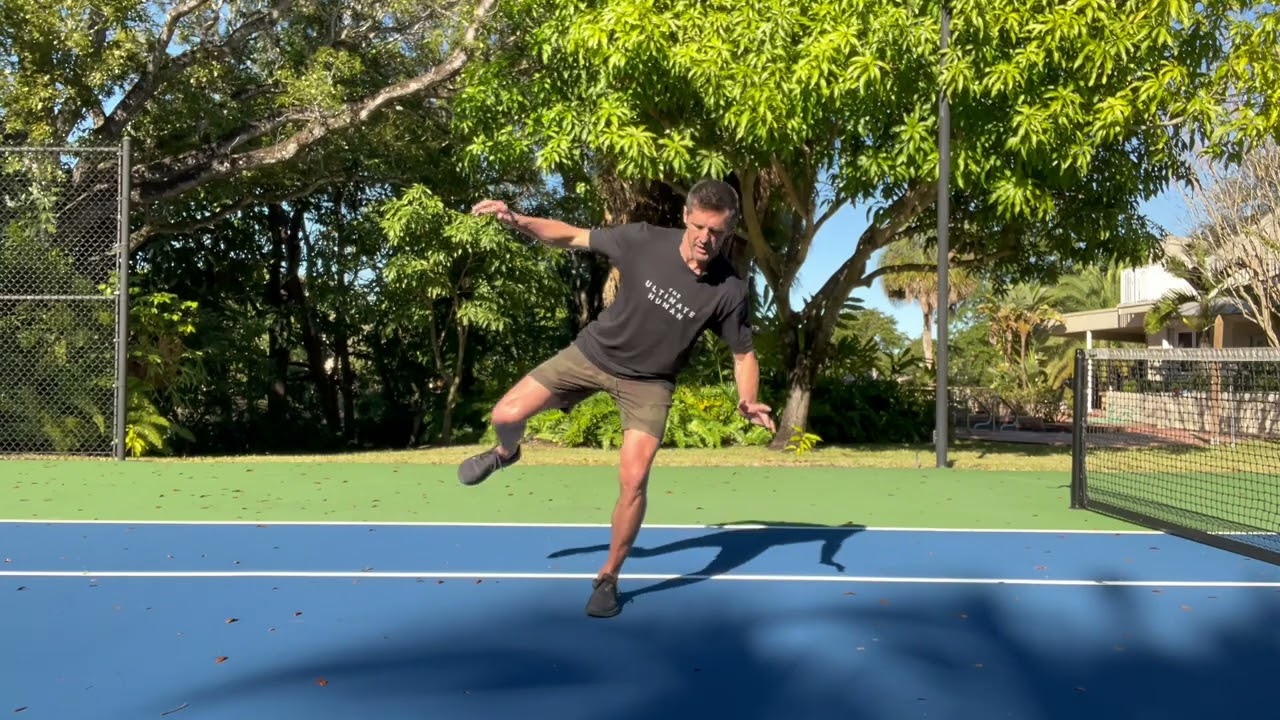 Double-Leg Hop → Single-Leg Land (Medial)