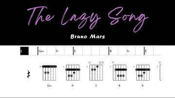 The Lazy Song - Bruno Mars
