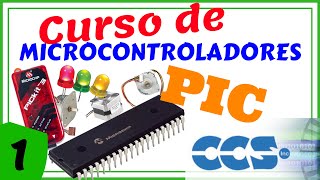 Famous PIC Microcontroller Course 💡 Turning an LED On and Off [PIC C in CCS C] - # 001 Net Worth