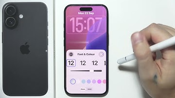 iPhone 17: How to Adjust Clock Style on Lock Screen?