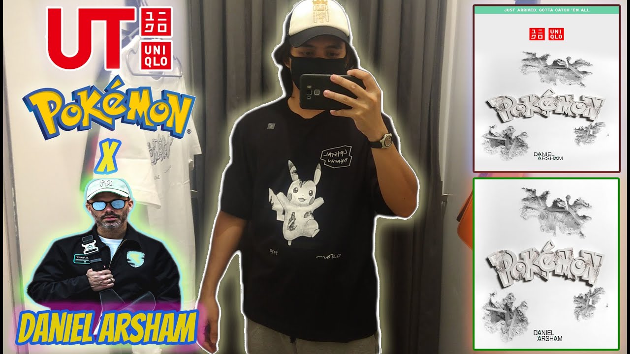 Uniqlo UT: Pokemon x Daniel Arsham (DESIGNS, FITTINGS, TRY-ONS)