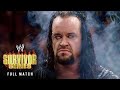 VOLLSTÄNDIGES MATCH The Rock Vs Undertaker WWE Titelturnier Halbfinale Survivor Series 1998