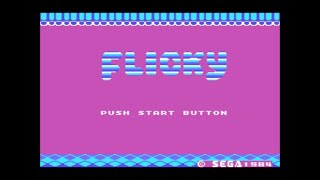 Flicky Review for the SEGA SG-1000 by John Gage