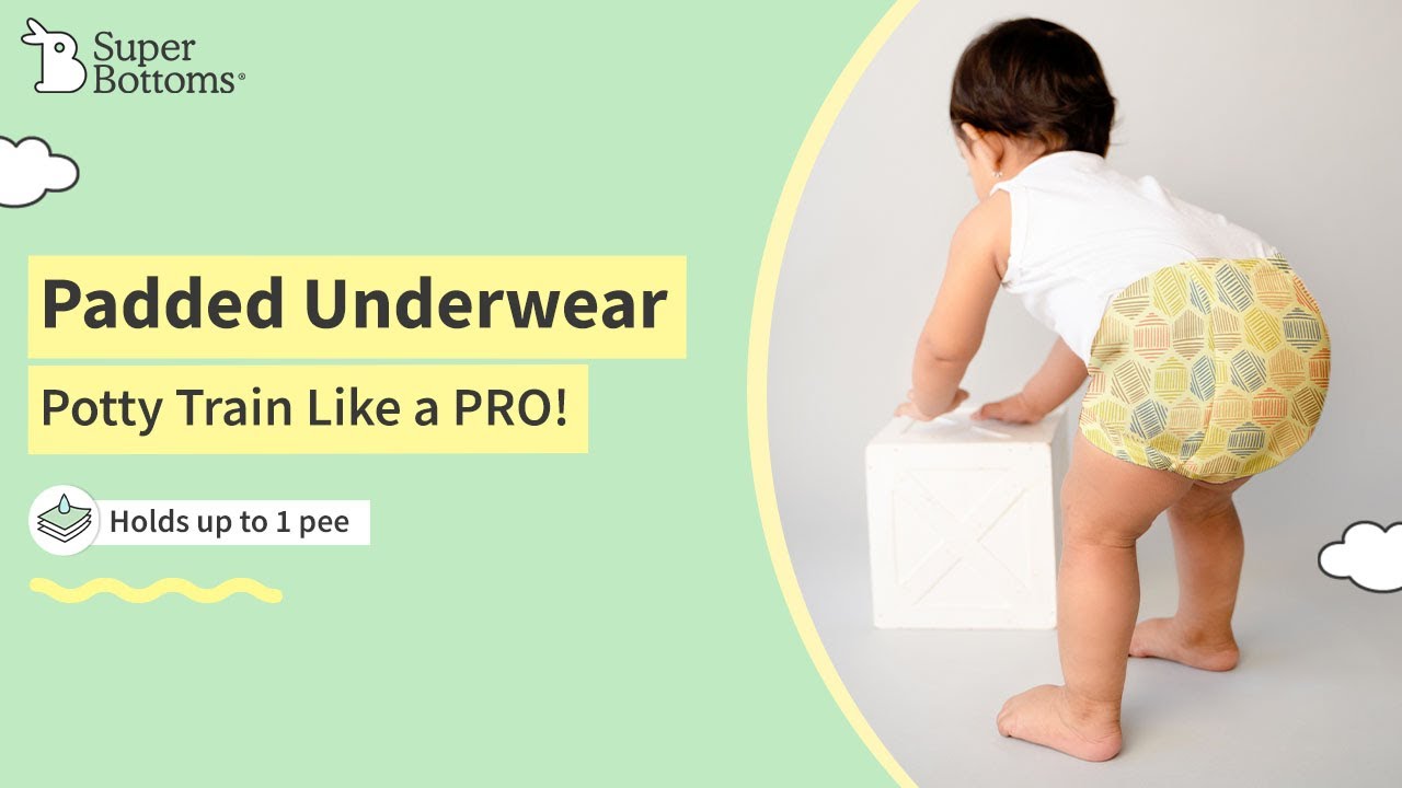 superbottoms Padded Underwear  Waterproof Pull up Underwear  Potty  Training Pants for Babies  Pull up Unisex Trainers Padded Underwear for  Toddler  Size 1 12 Years Explorer  Amazonin Clothing  Accessories