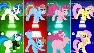 Shake It Mlp Dj Pony Rainbow Dash Pinkie Pie Fluttershy Song Tileshopedmrush Gameplay