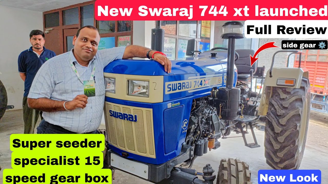 स्वराज ने इसके अंदर फीचर ही इतनी ज्यादा दे दिए की 55 HP के ट्रैक्टर को भी पछाड़ देगा ll Swaraj 744xt