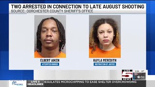 VIDEO: Deputies charge 2 people in Dorchester County shooting
