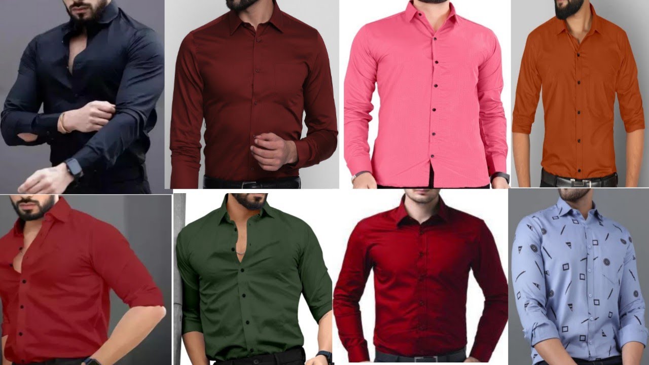 Men Full Shirts Design Trending Shirts For Men Denim Shirt New