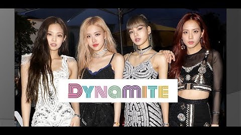 How BLACKPINK sing Dynamite by BTS.