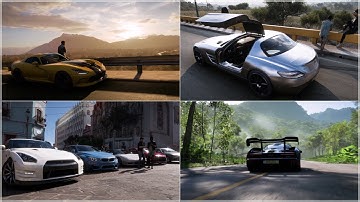 All Forza Horizon 5 10th Anniversary Intros | From FH1 to FH4 | Preview