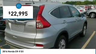 2016 Honda CR-V Fayetteville NC, Fort Bragg NC, H507802A
