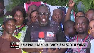 ABIA POLL: LABOUR PARTY'S ALEX OTTI WINS