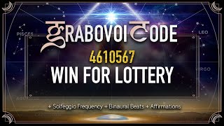 Grabovoi Numbers To WIN the LOTTERY | Grabovoi Sleep Meditation with GRABOVOI Codes screenshot 4