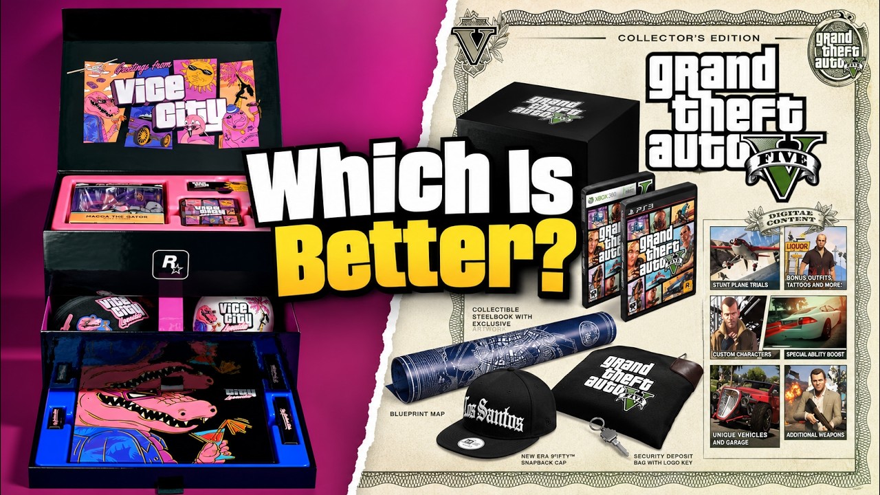 Video thumbnail for GTA 6 vs GTA 5 Collector’s Edition… What Happened?