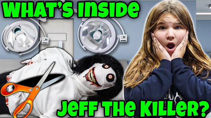 What's Inside The Jeff The Killer Dummy!We Found V...