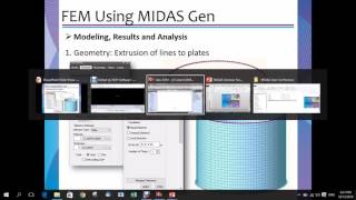 Midas Gen for FEM based design of Steel Water Tanks - Part 1