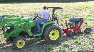 A Single Person Can Start A Tommy Silt Fence Installation