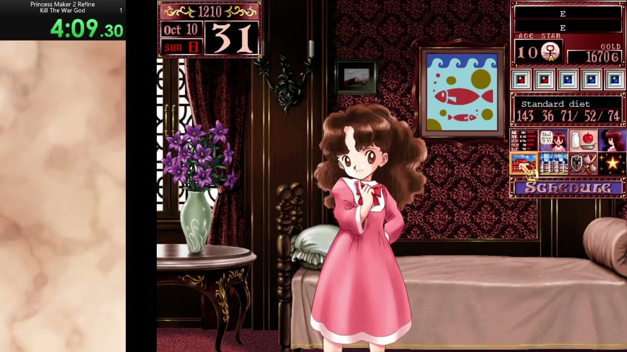 Princess Maker 2 Refine Kill The War God - 25,22.37