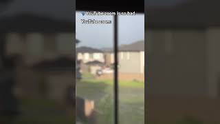 The quality is bad because of the rain