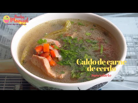 Video: Cómo Cocinar Un Delicioso Caldo De Cerdo