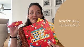 Interactive Talking Pen Books for Toddlers | KOKODI Educational Gift Idea 🎧📚