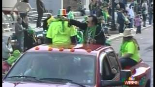 Crazy Chris Woodshed Scranton St. Paddys Parade 2012