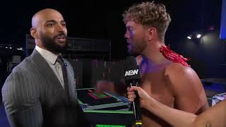 Will Osperay Calls Out Ricochet - Aew All Out 972024